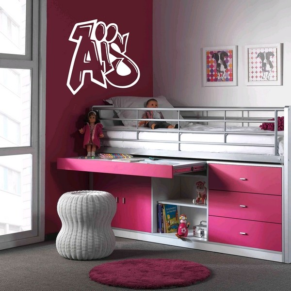Exemple de stickers muraux: As Graffiti